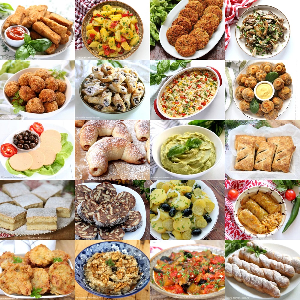 50 Retete de post simple si gustoase