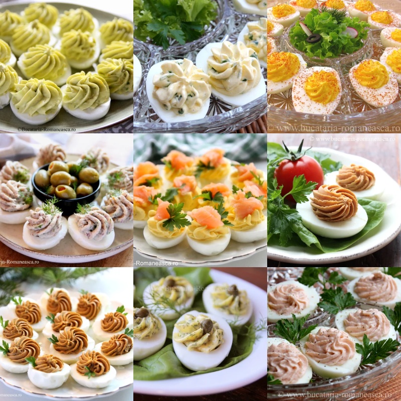 Retete de Oua umplute