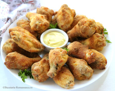 Aripioare crocante la cuptor