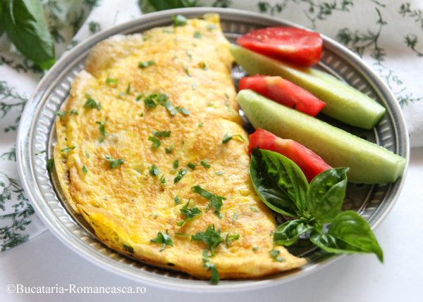 Omleta cu branzeturi – mic dejun rapid si satios
