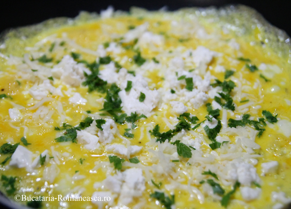 Omleta cu branzeturi – mic dejun rapid si satios