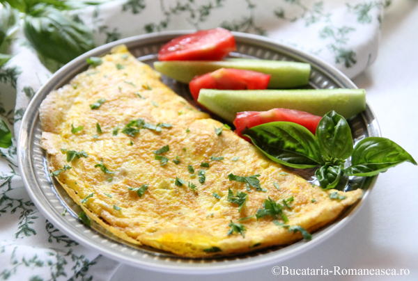 Omleta cu branzeturi – mic dejun rapid si satios
