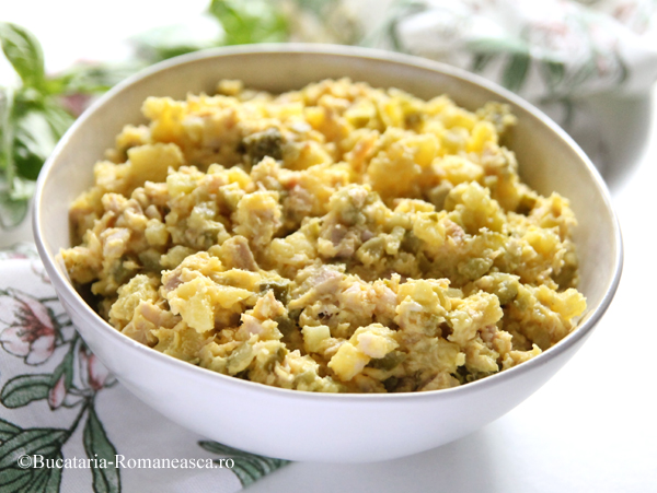 Salata de pui cu maioneza