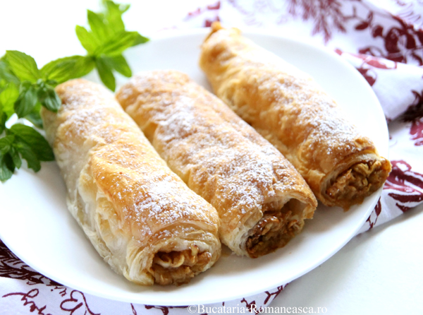 Strudel cu mere reteta simpla si rapida