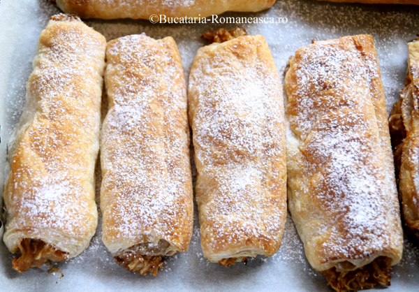 Strudel cu mere reteta simpla si rapida