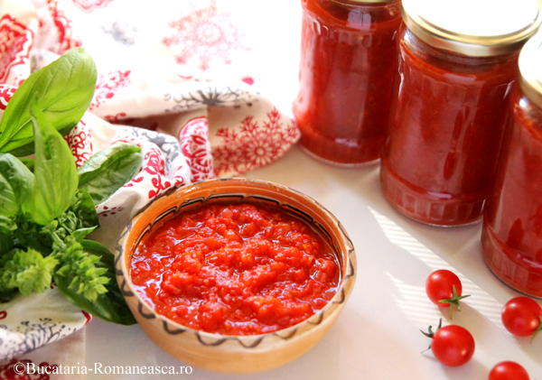 Tocanita de rosii pentru iarna